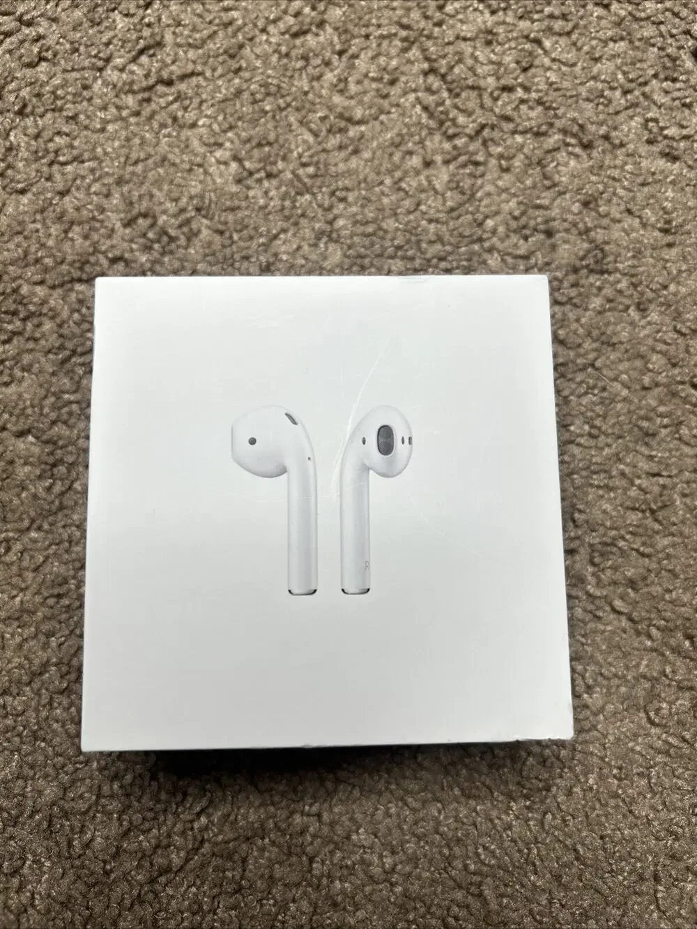 BOX ONLY: Genuine Authentic Apple AirPods Box & Manuals Only - No Headphones